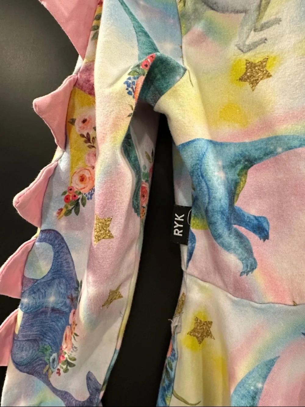 Rock Your Kid Dino Dress - Picture 4 of 5